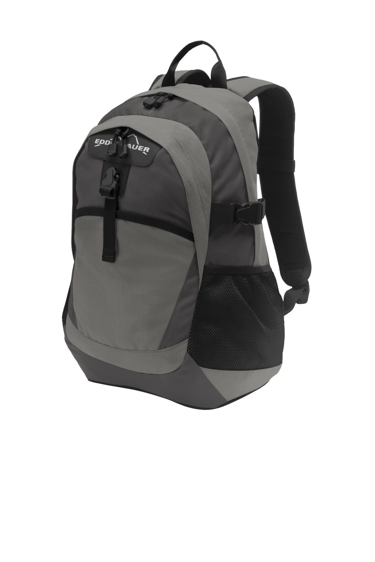 Eddie Bauer Ripstop Backpack. EB910 - Pewter Grey/ Grey Steel