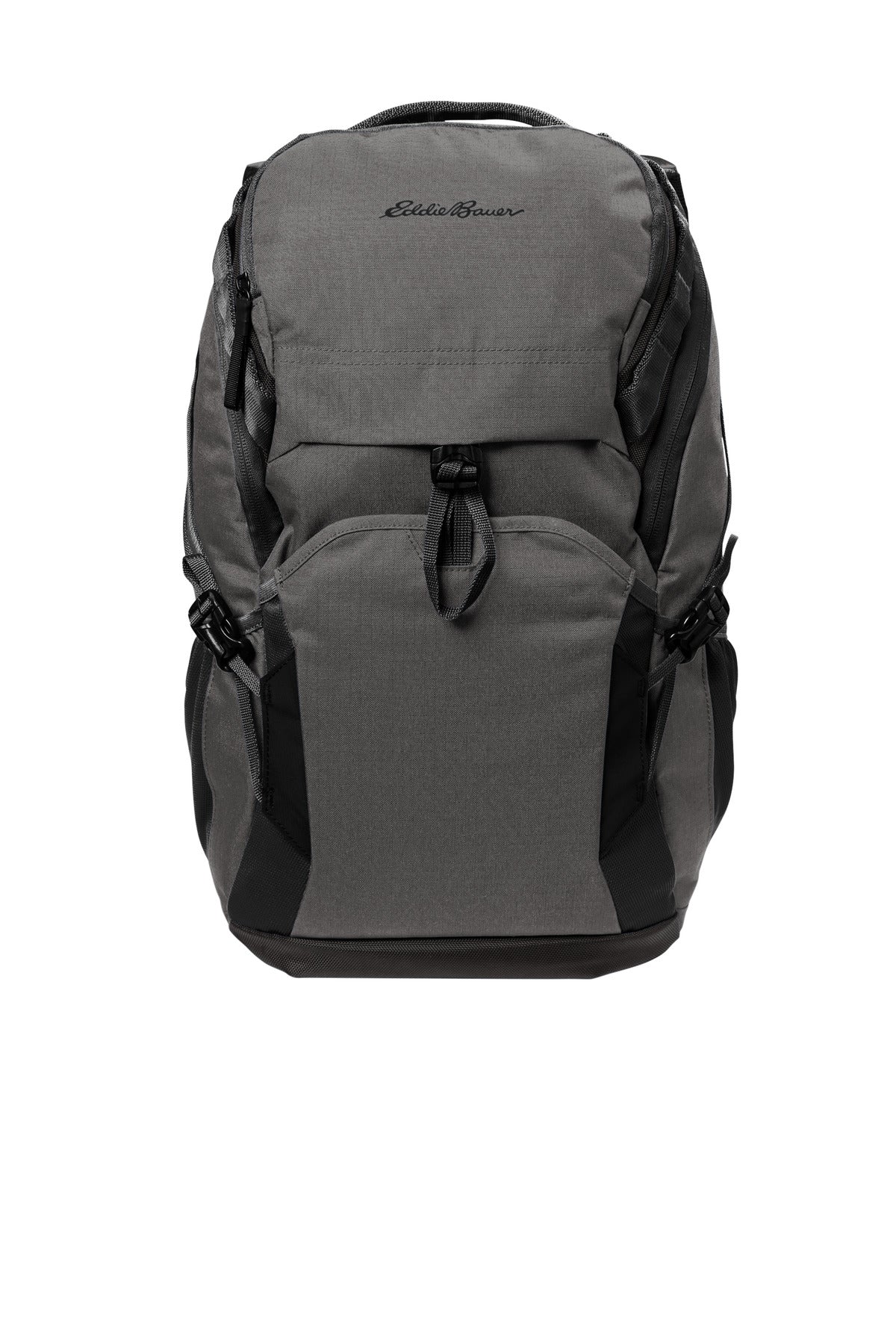 Eddie Bauer Tour Backpack EB915 - Grey Steel Heather/ Black