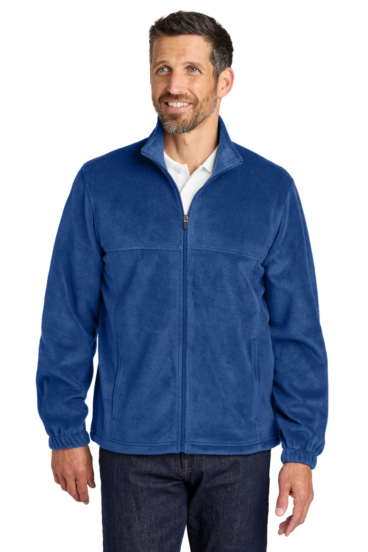 Port Authority Plush Fleece Full-Zip Jacket F190 - Royal