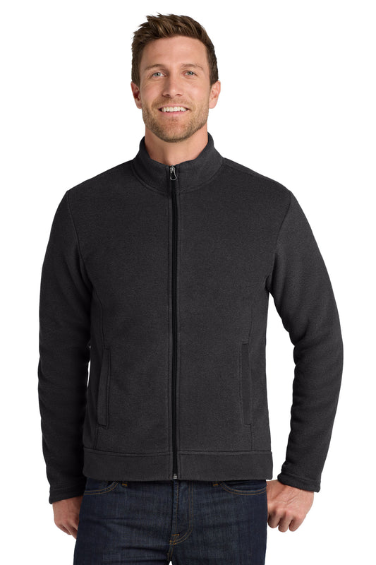 Port Authority  Ultra Warm Brushed Fleece Jacket. F211 - Graphite/ Deep Black