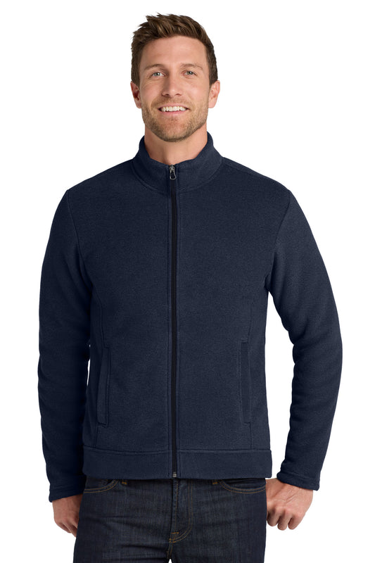 Port Authority  Ultra Warm Brushed Fleece Jacket. F211 - Insignia Blue/ River Blue Navy