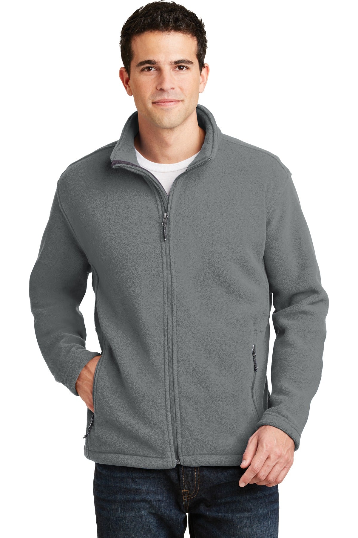Port Authority Value Fleece Jacket. F217 - Deep Smoke