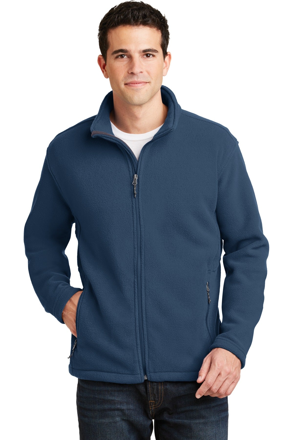 Port Authority Value Fleece Jacket. F217 - Insignia Blue