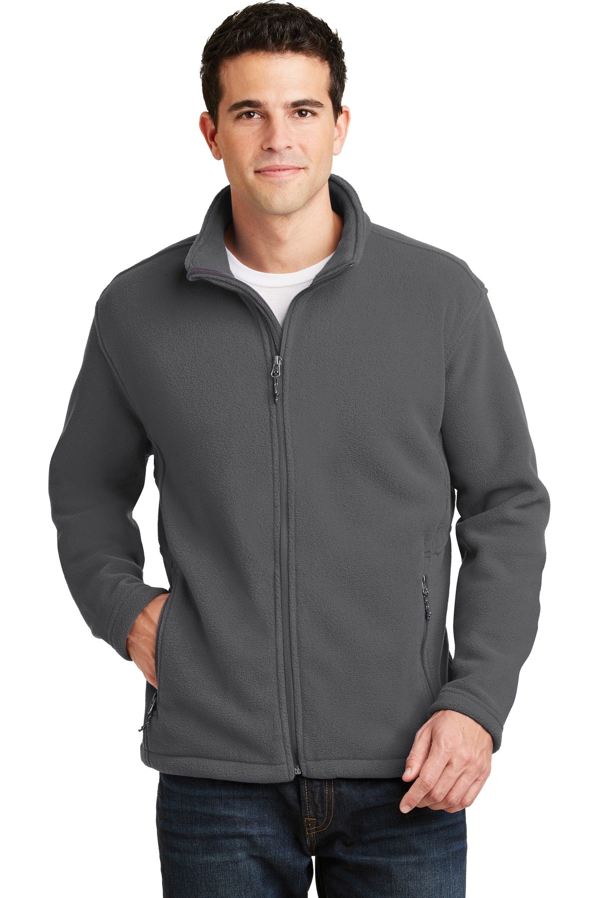 Port Authority Value Fleece Jacket. F217 - Iron Grey