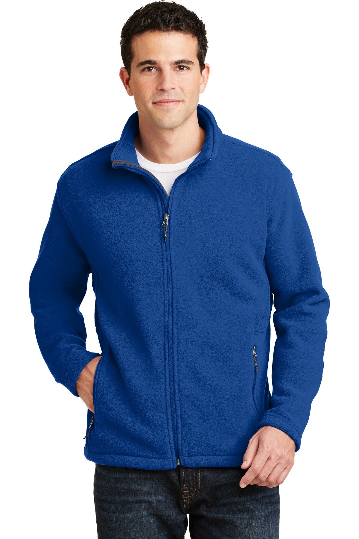 Port Authority Value Fleece Jacket. F217 - True Royal