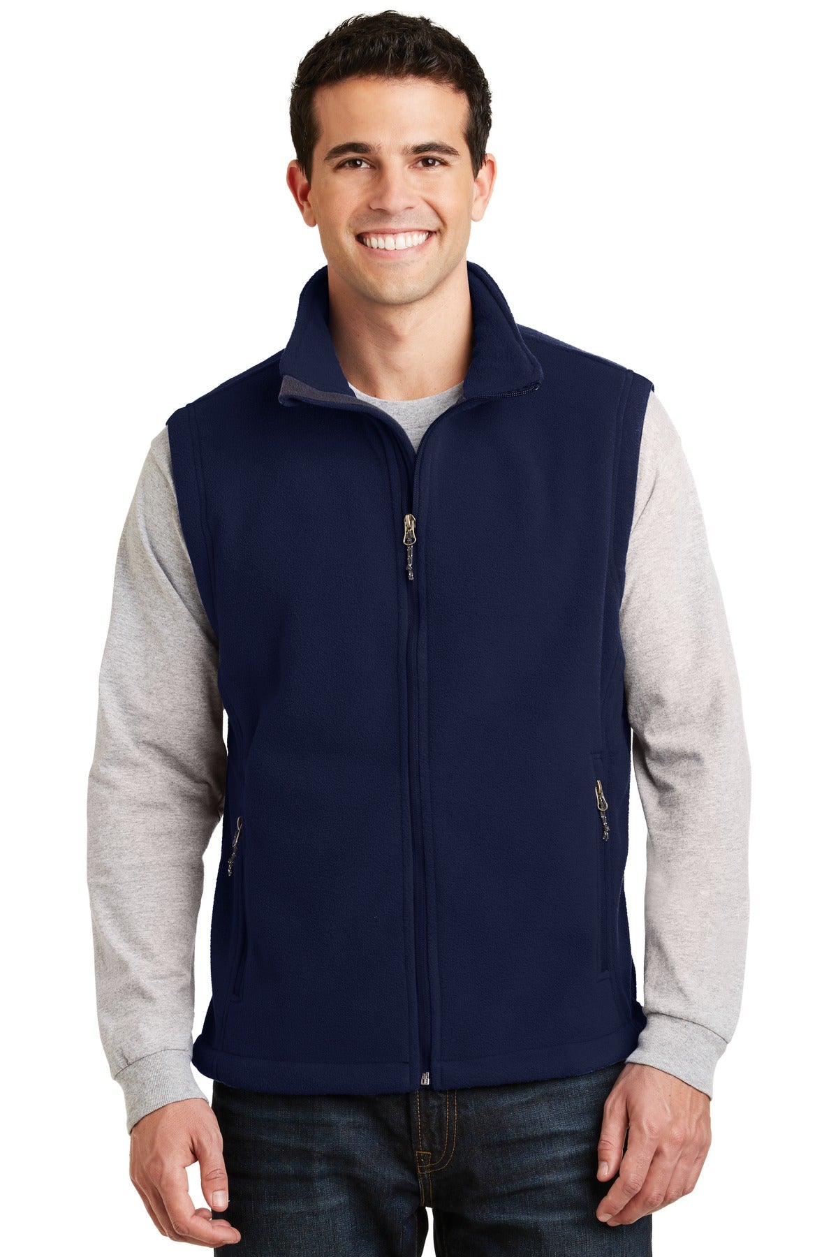 Port Authority Value Fleece Vest. F219 - True Navy