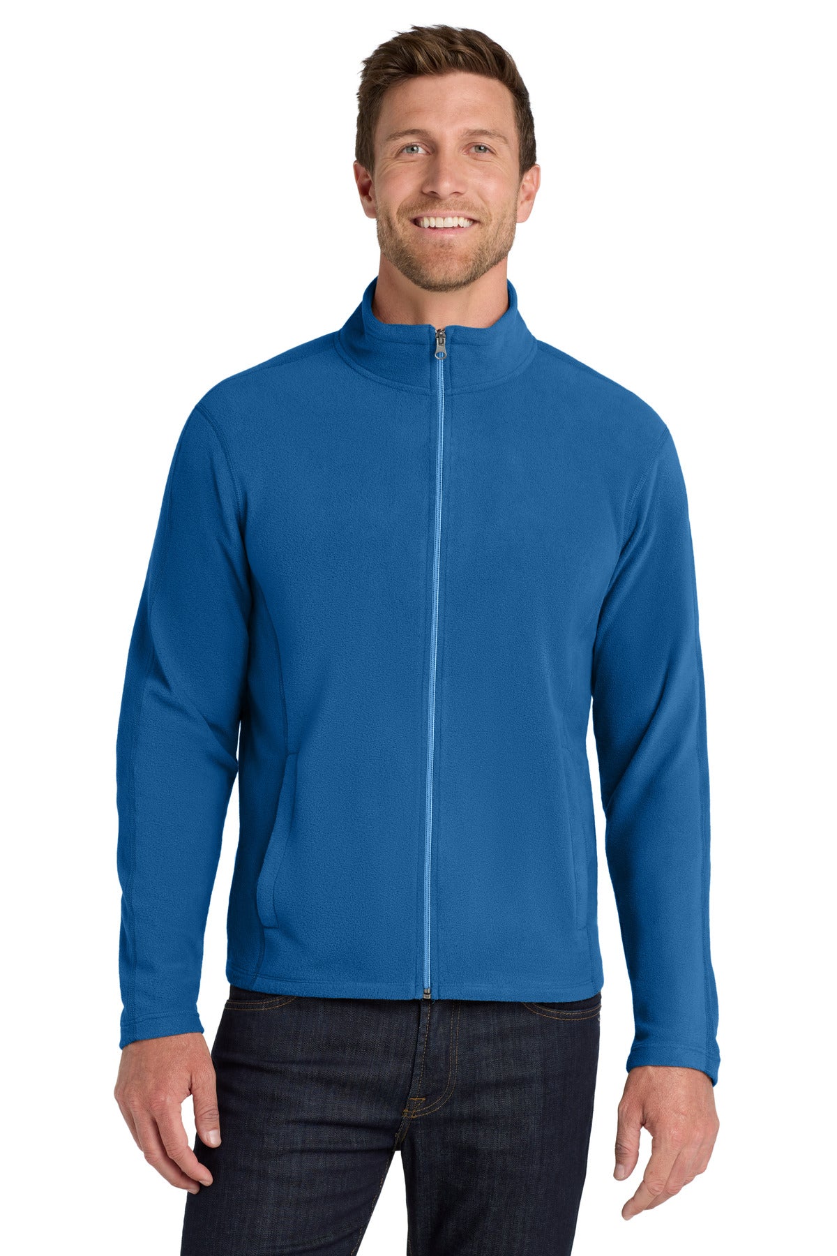 Port Authority Microfleece Jacket. F223 - Light Royal