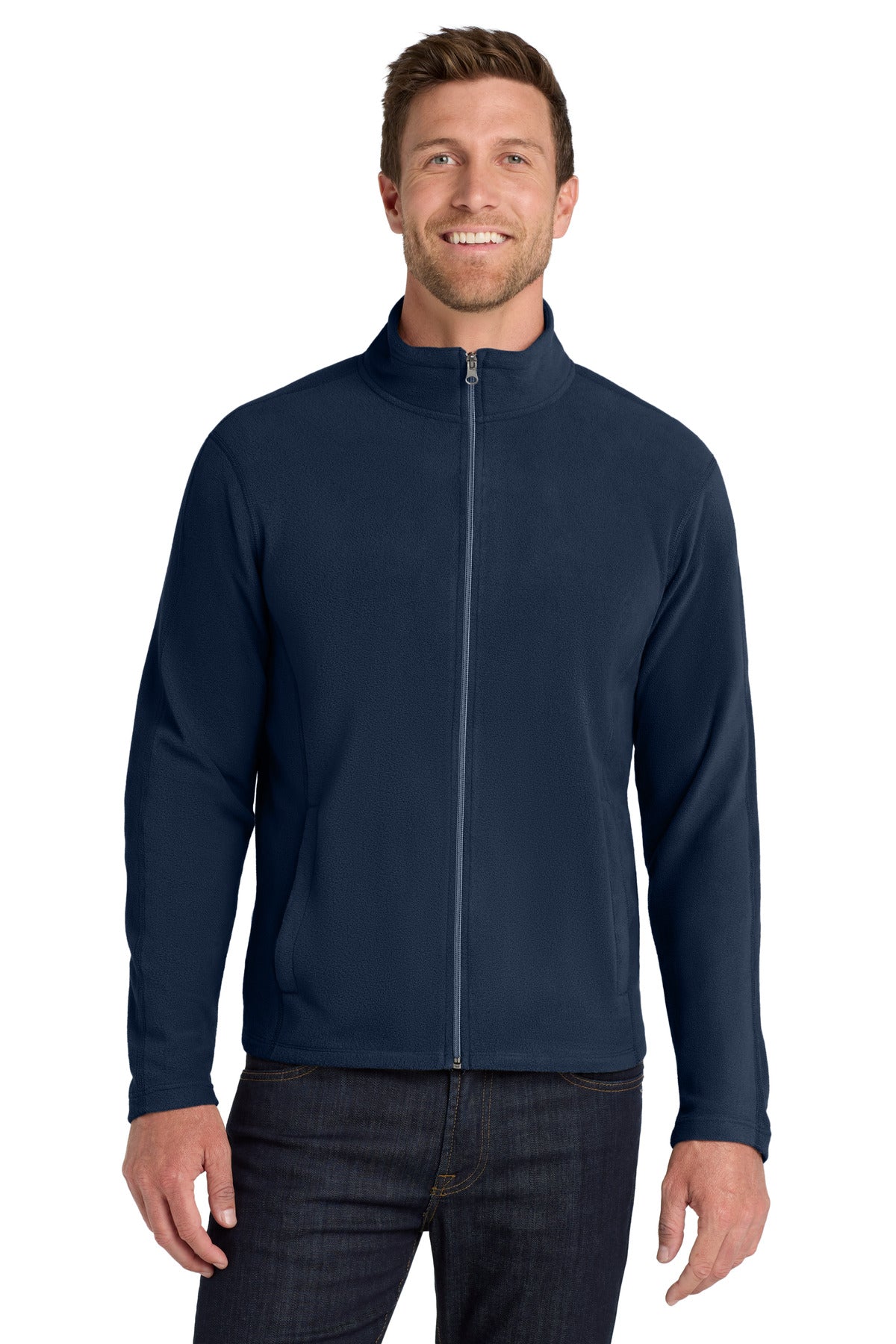 Port Authority Microfleece Jacket. F223 - True Navy