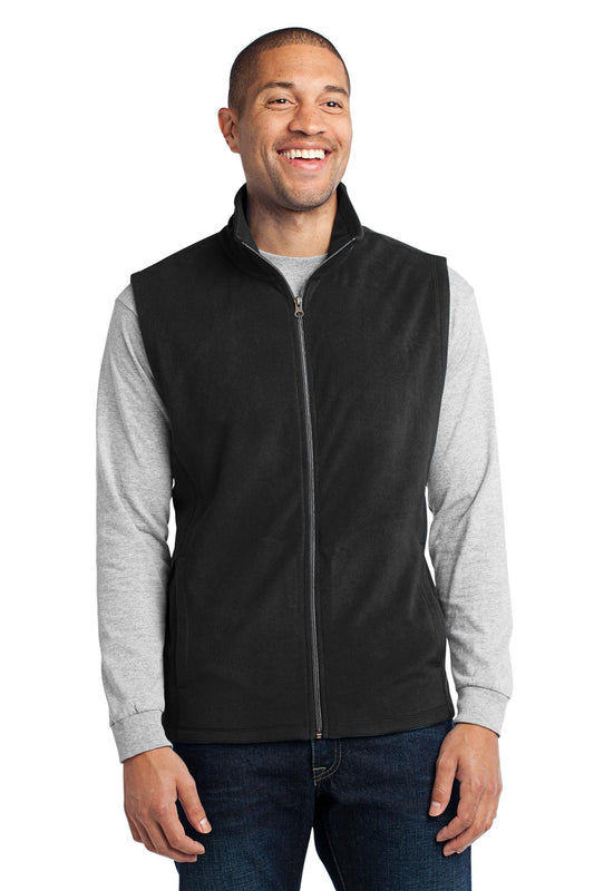 Port Authority Microfleece Vest. F226 - Black