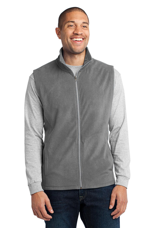 Port Authority Microfleece Vest. F226 - Pearl Grey