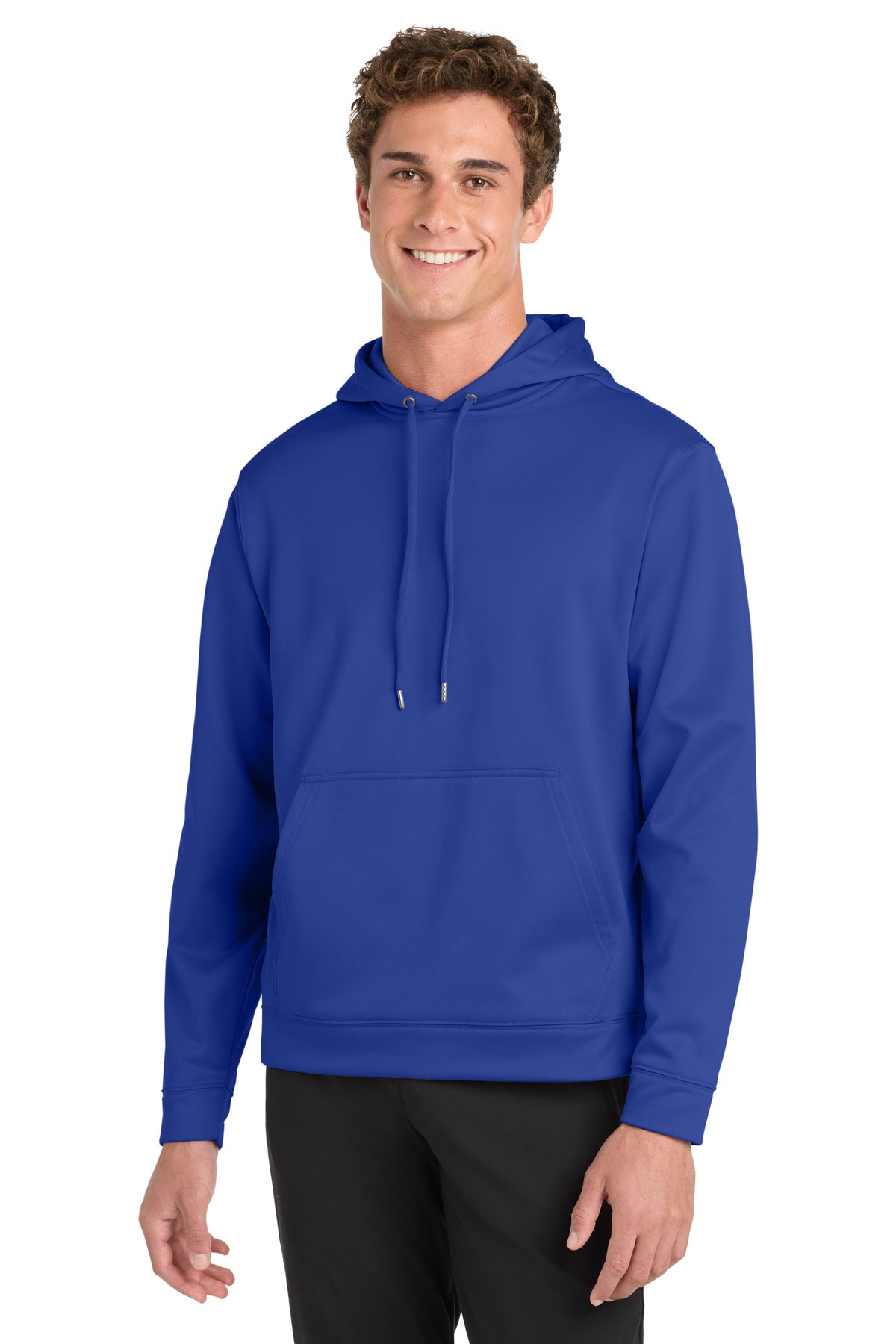 Sport-Tek Sport-Wick Fleece Hooded Pullover.  F244 - True Royal