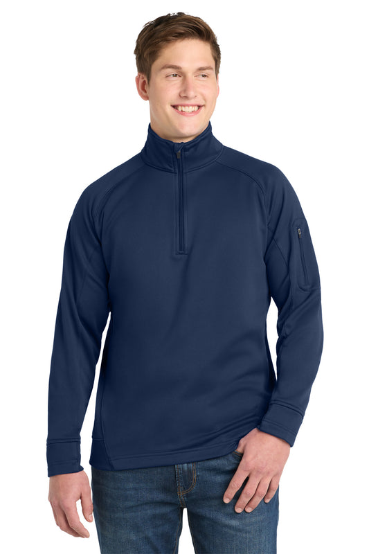 Sport-Tek Tech Fleece 1/4-Zip Pullover. F247 - True Navy