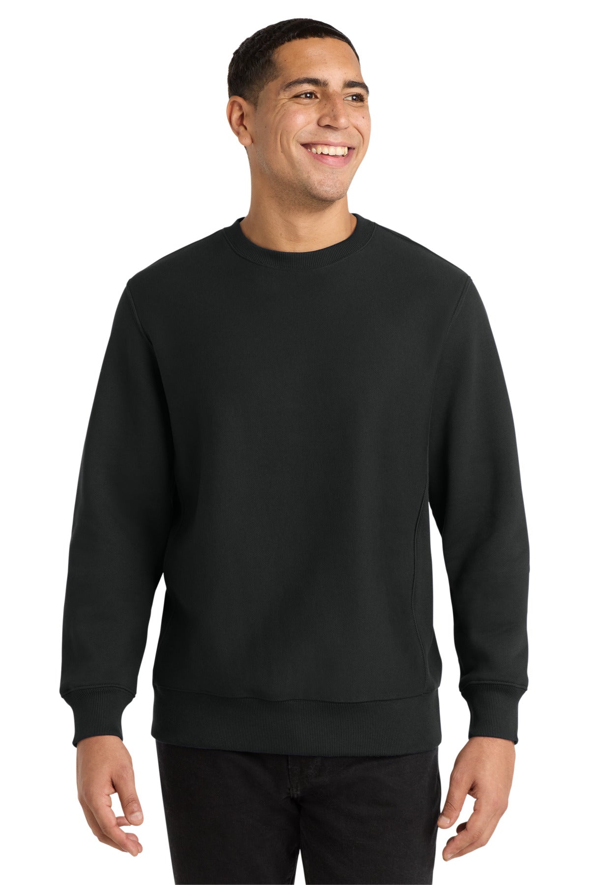 Sport-Tek Super Heavyweight Crewneck Sweatshirt.  F280 - Black