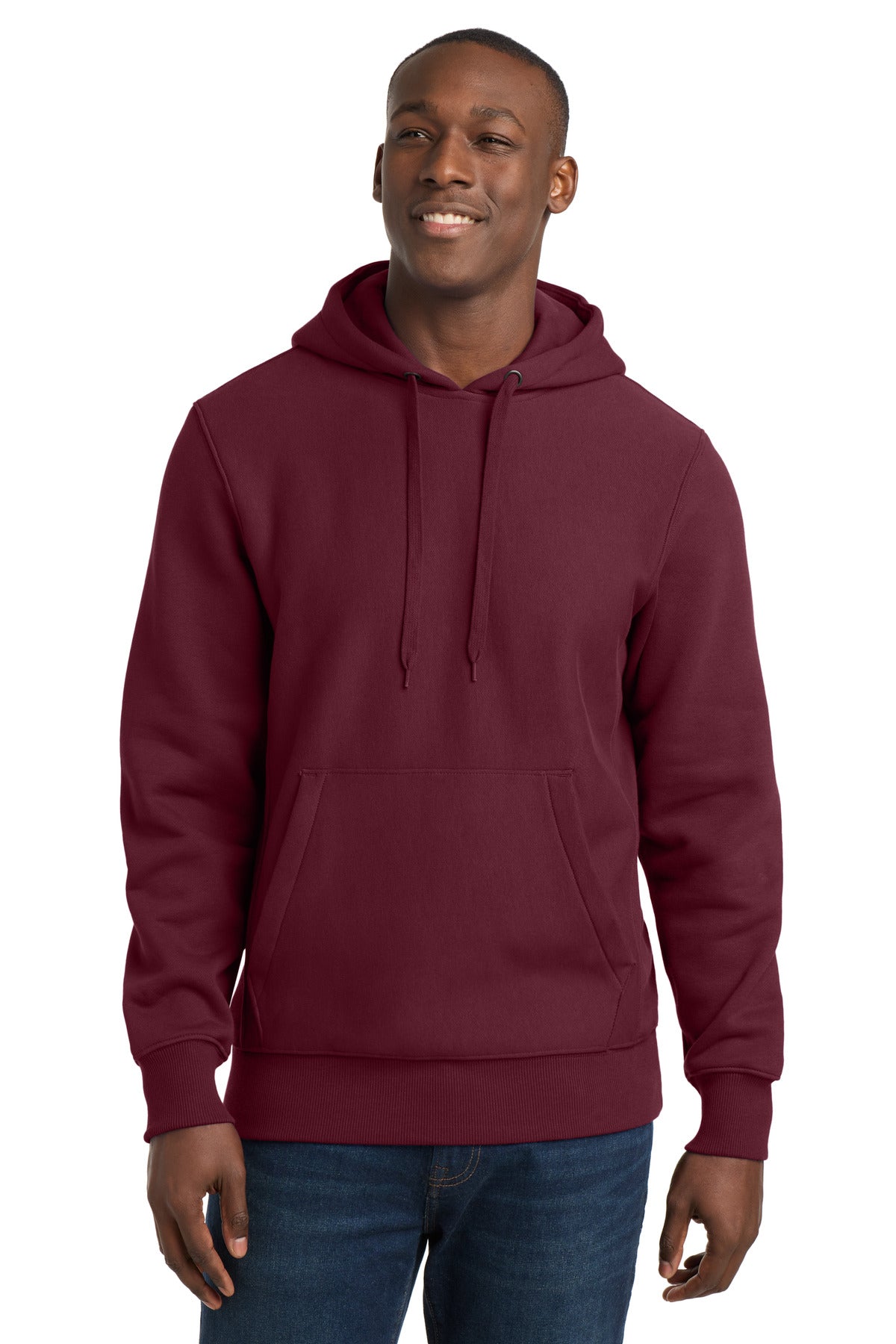 Sport-Tek Super Heavyweight Pullover Hooded Sweatshirt.  F281 - Maroon
