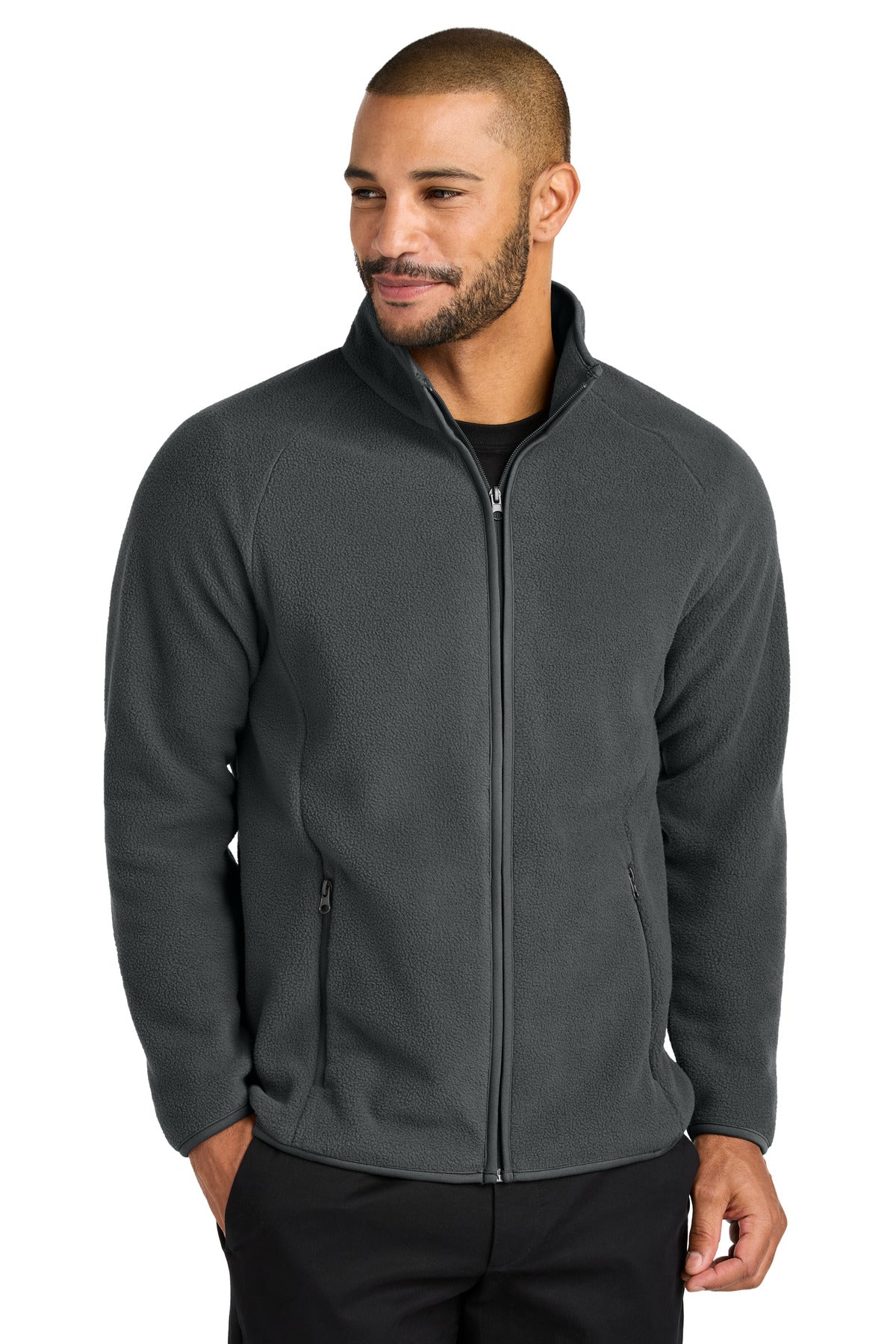 Port Authority C-FREE Raglan Fleece F700 - Grey Steel