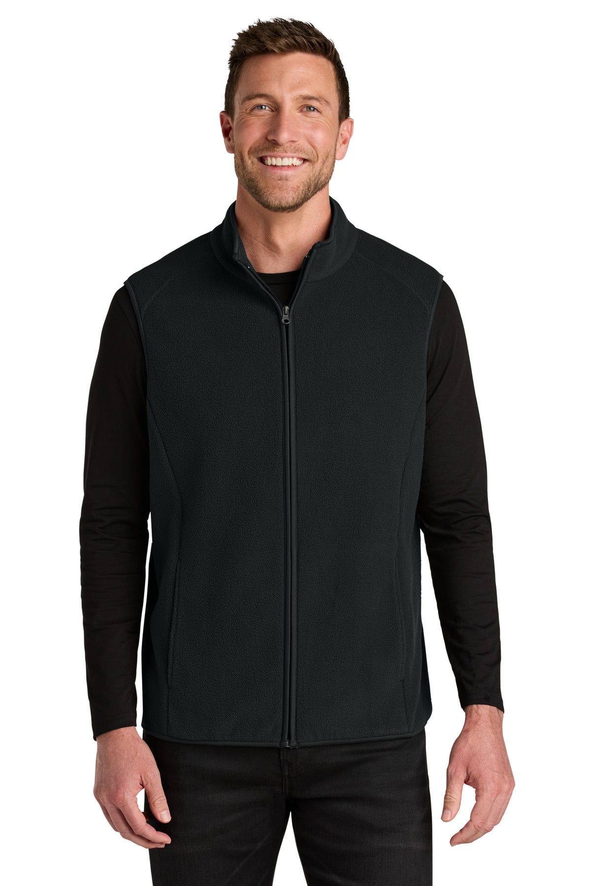 Port Authority C-FREE Fleece Vest F702 - Deep Black