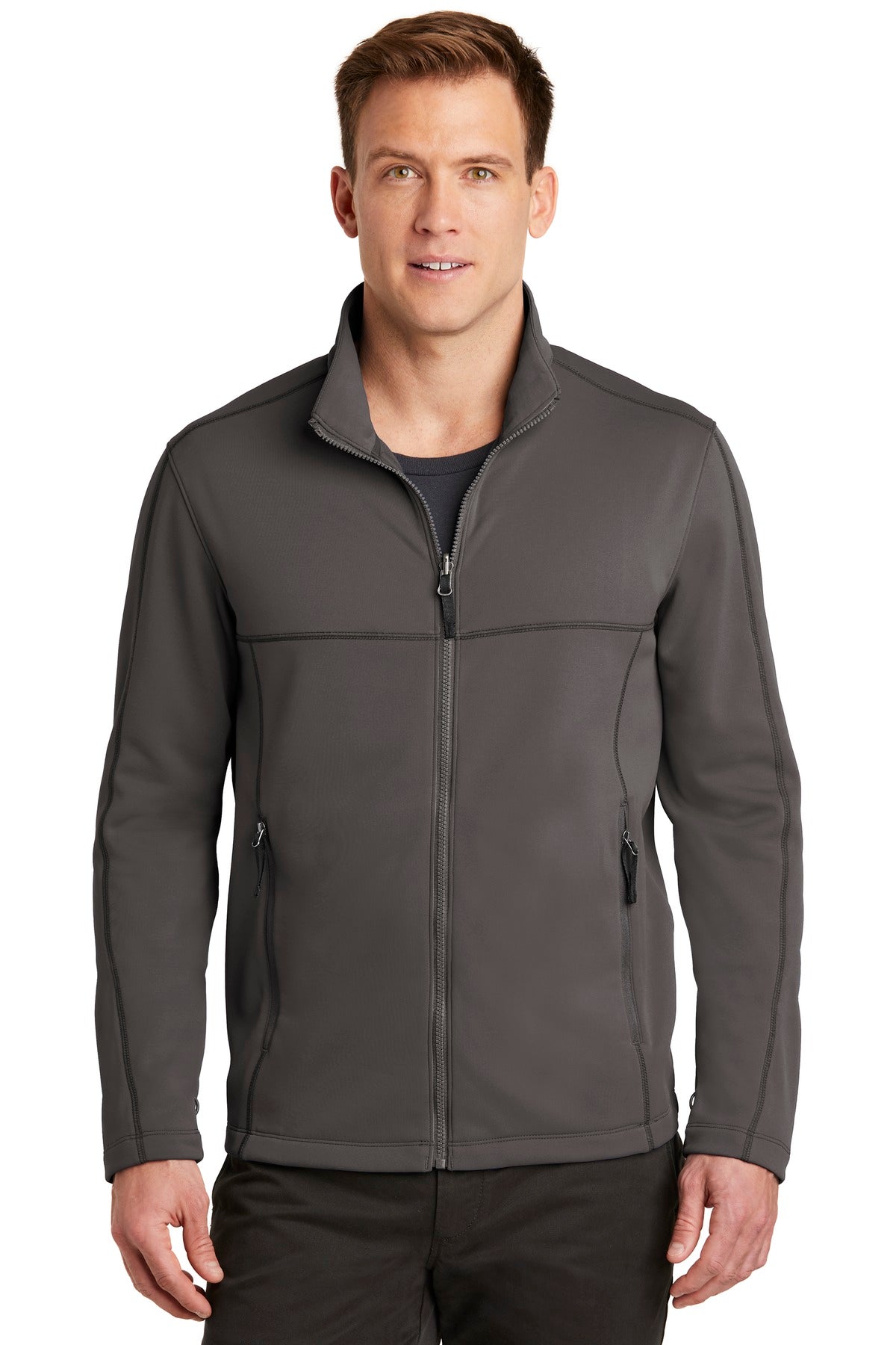 Port Authority  Collective Smooth Fleece Jacket. F904 - Graphite