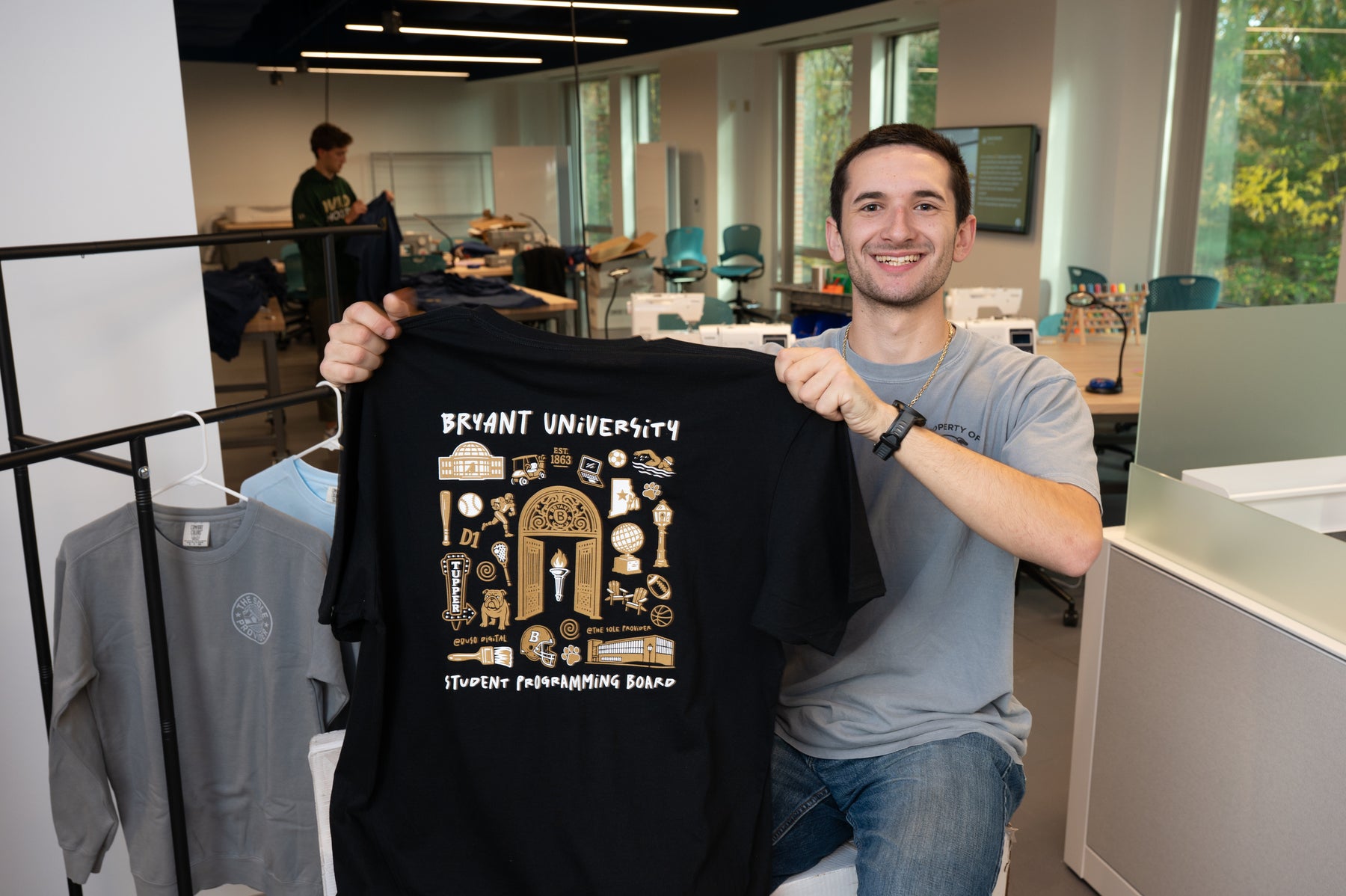 Sean Nelson, founder of The Sole Provider — corporate apparel and creative drops