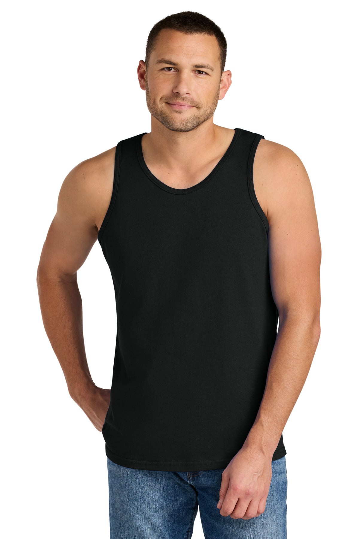 Gildan Heavy Cotton Tank Top. G5200 - Black