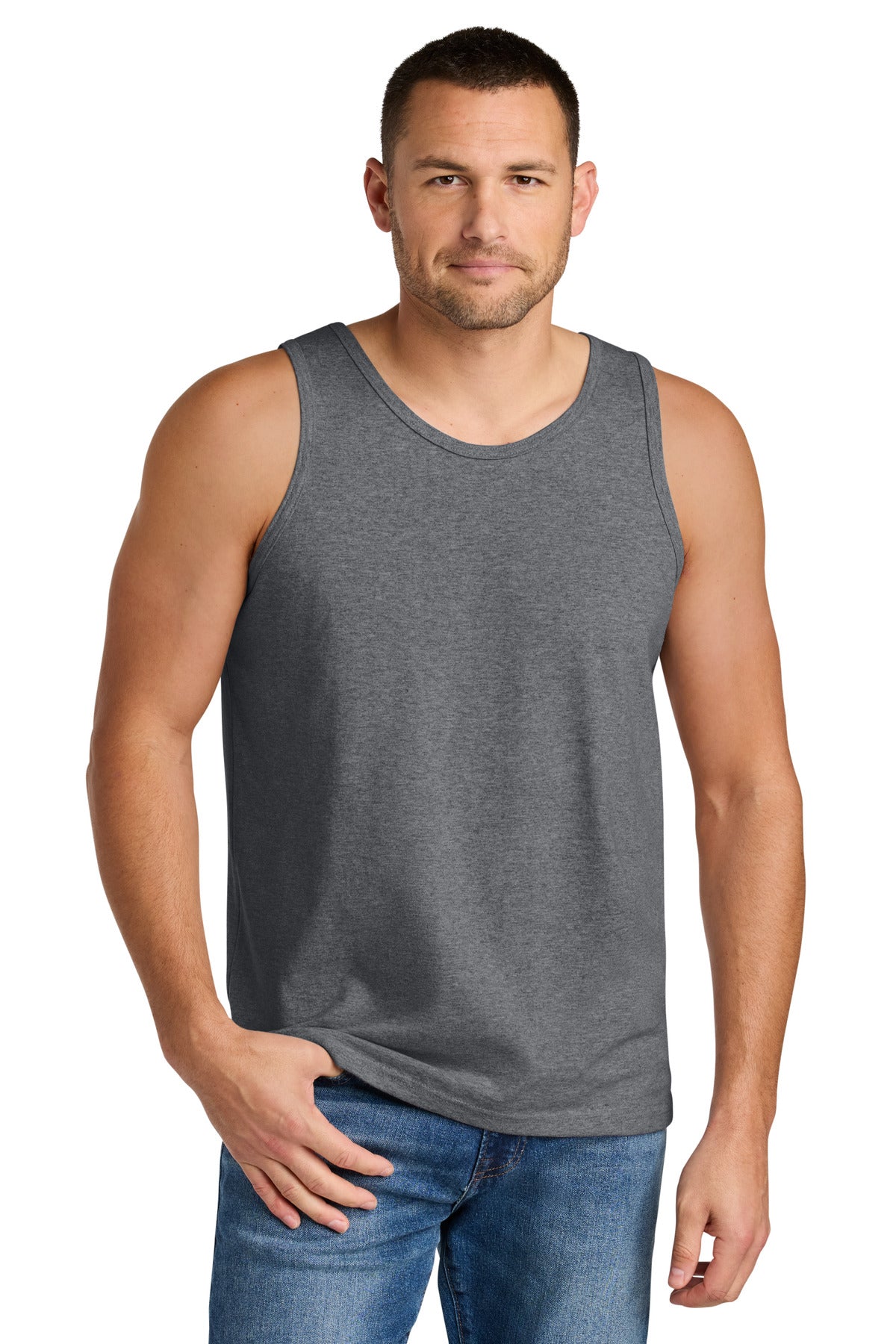 Gildan Heavy Cotton Tank Top. G5200 - Graphite Heather