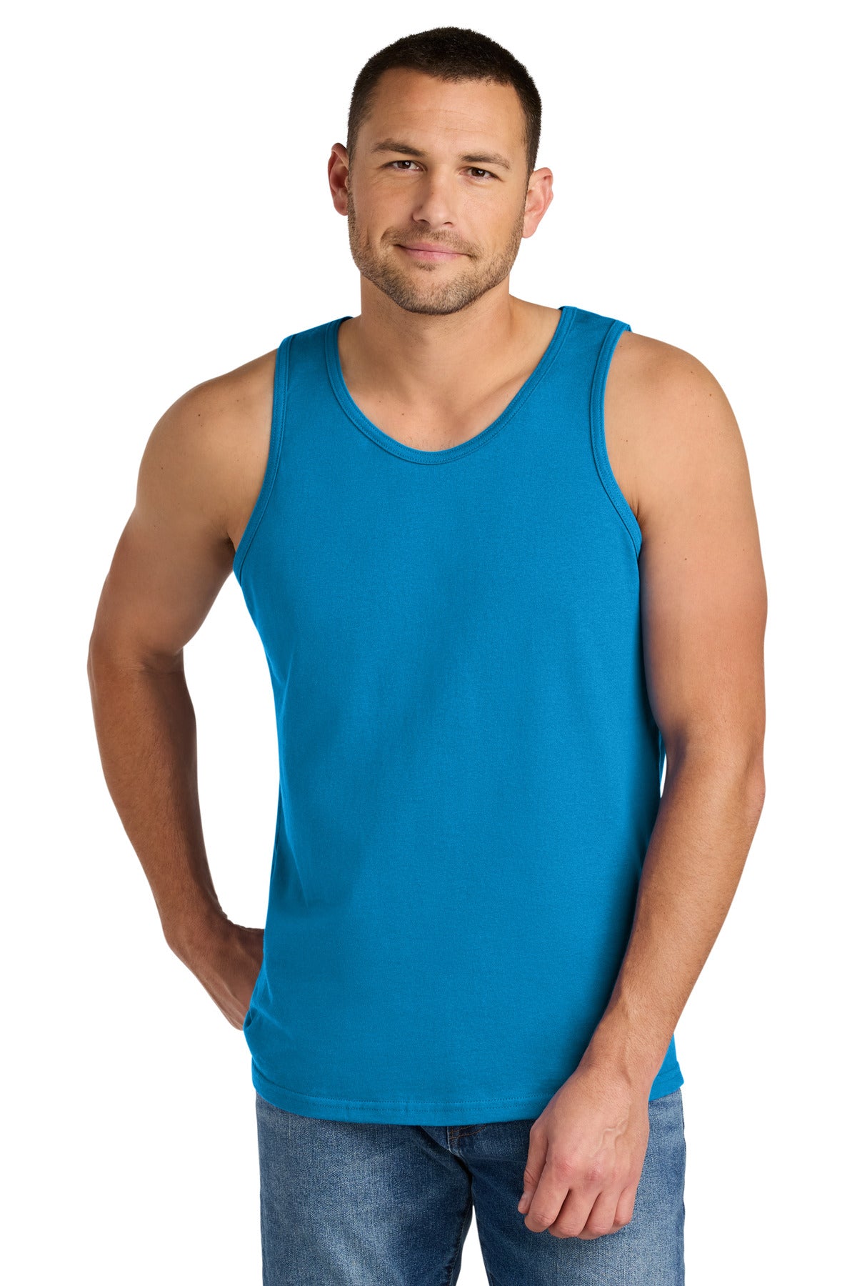 Gildan Heavy Cotton Tank Top. G5200 - Sapphire