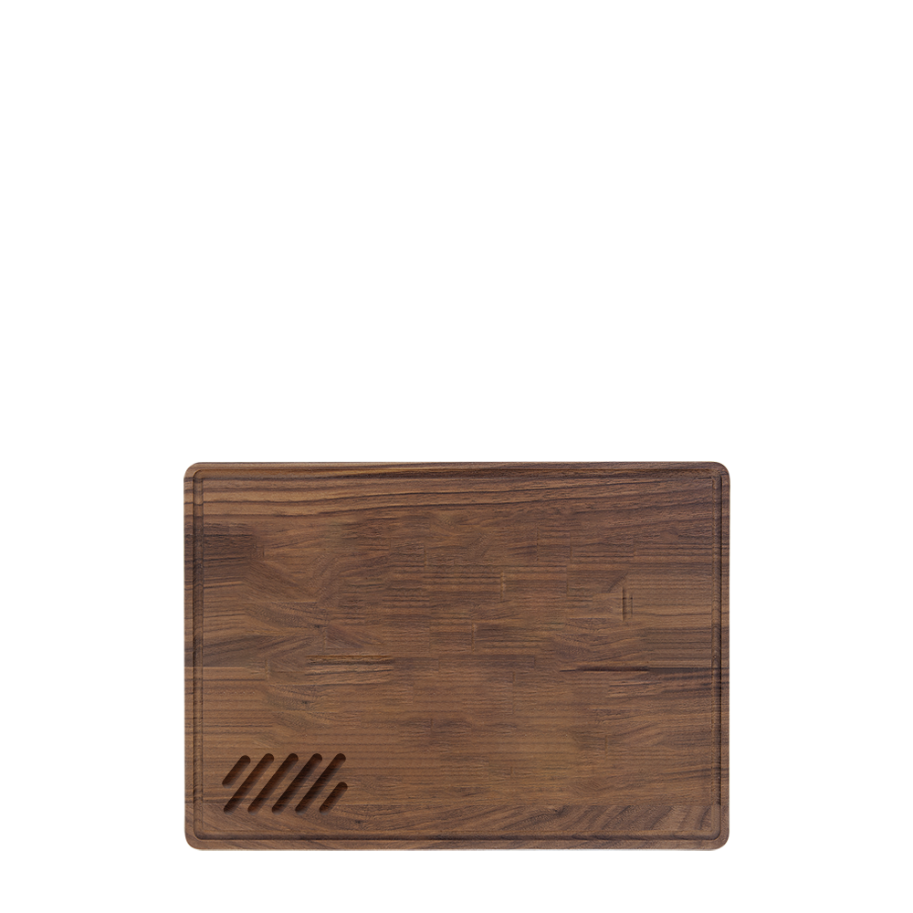 Walnut Cutting Board with Drip Ring