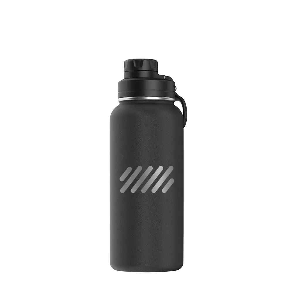Hydrapeak 32 oz Wide Bottle with Chug Lid - White