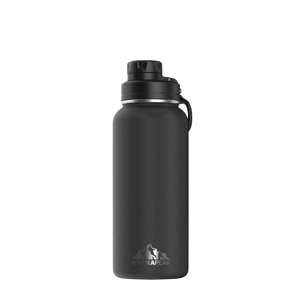 Hydrapeak 32 oz Wide Bottle with Chug Lid - White