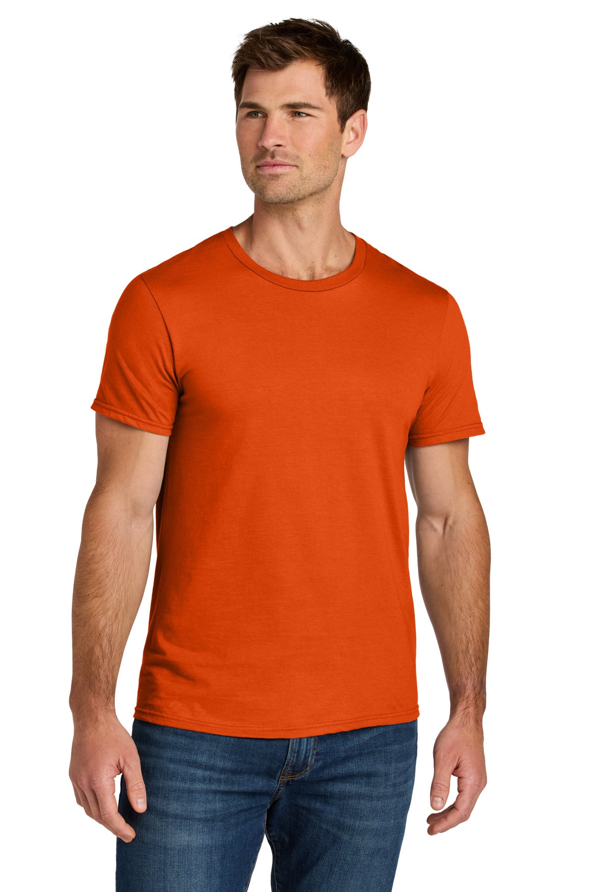 Jerzees Ultimate Unisex Ring Spun T-Shirt IC46M - Burnt Orange