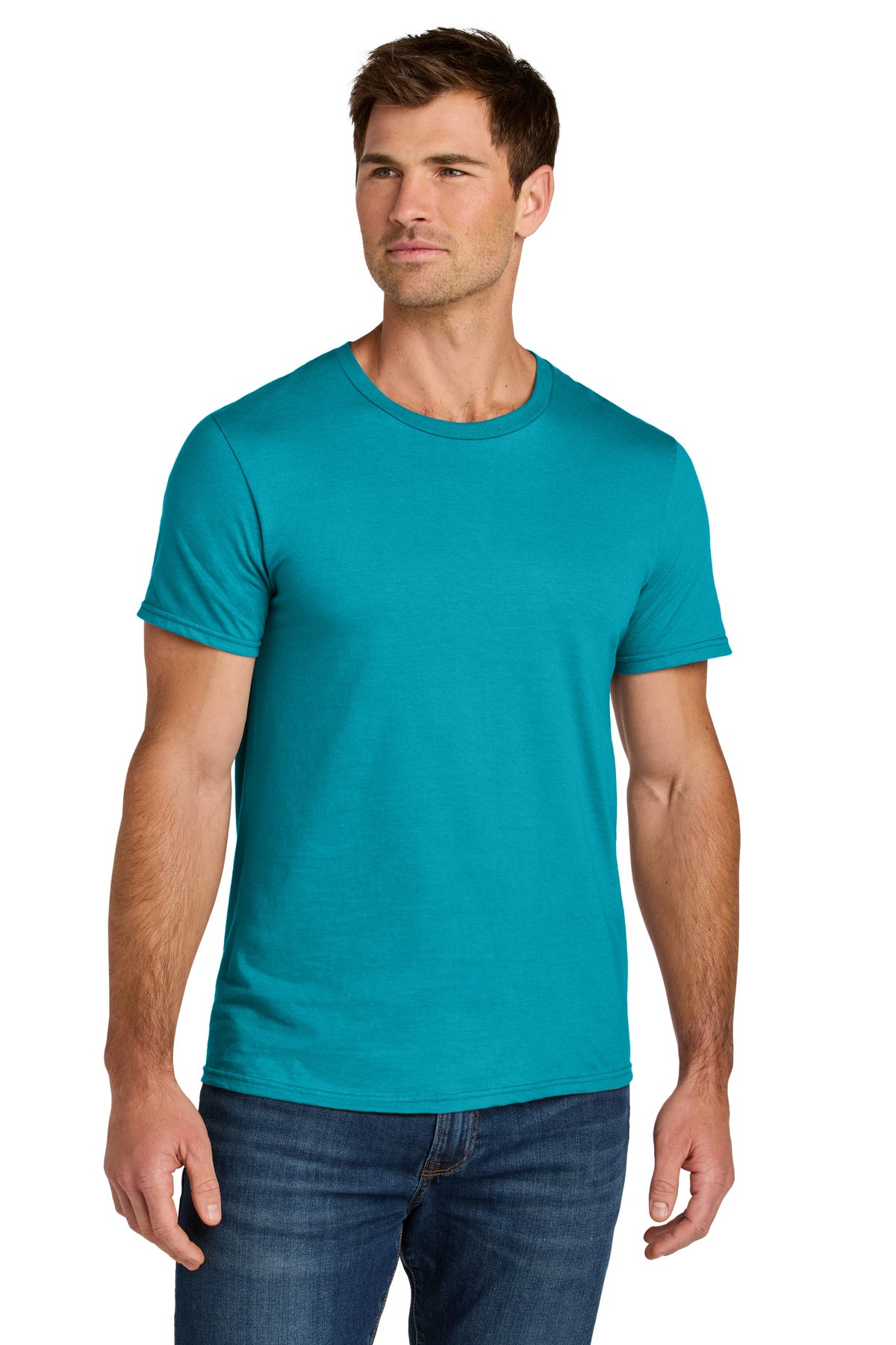 Jerzees Ultimate Unisex Ring Spun T-Shirt IC46M - California Blue