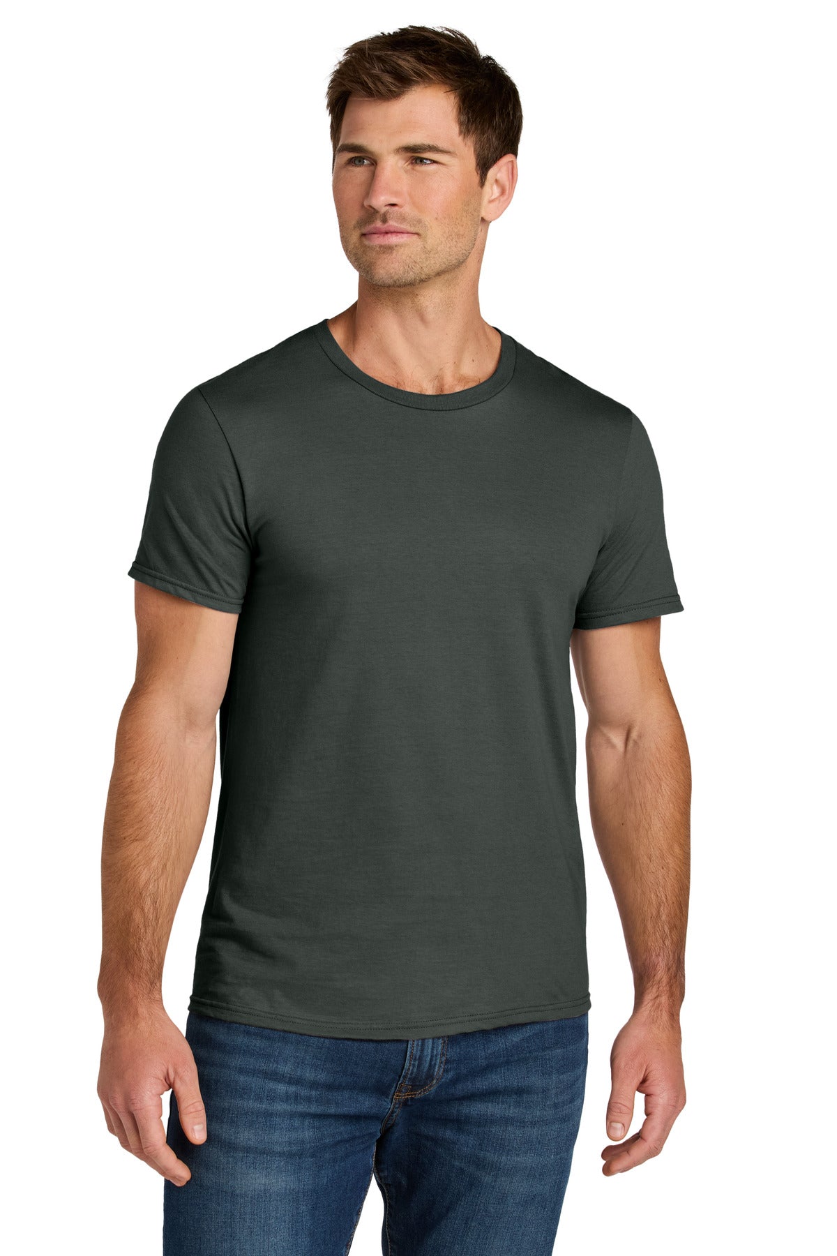 Jerzees Ultimate Unisex Ring Spun T-Shirt IC46M - Charcoal Grey