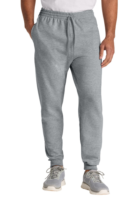 Jerzees Ultimate Unisex CVC Ring Spun Pocket Jogger IC50M - Athletic Heather