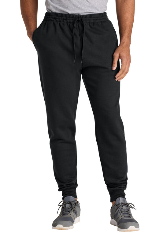 Jerzees Ultimate Unisex CVC Ring Spun Pocket Jogger IC50M - Black Ink