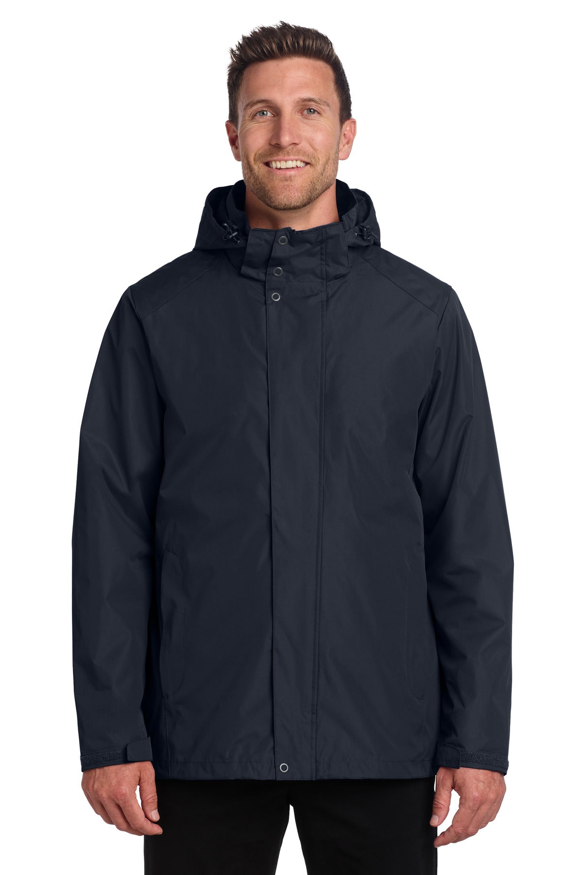 Port Authority All-Weather 3-in-1 Jacket J123 - Storm Grey