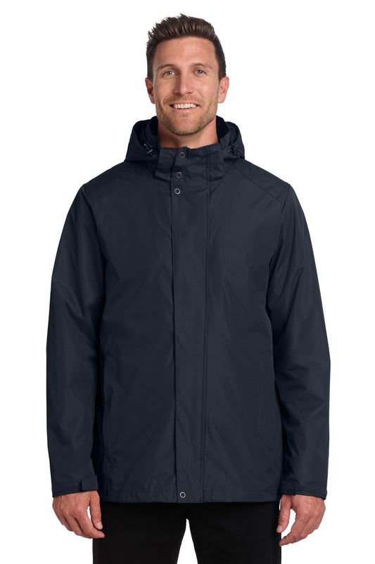 Port Authority All-Weather 3-in-1 Jacket J123 - Storm Grey