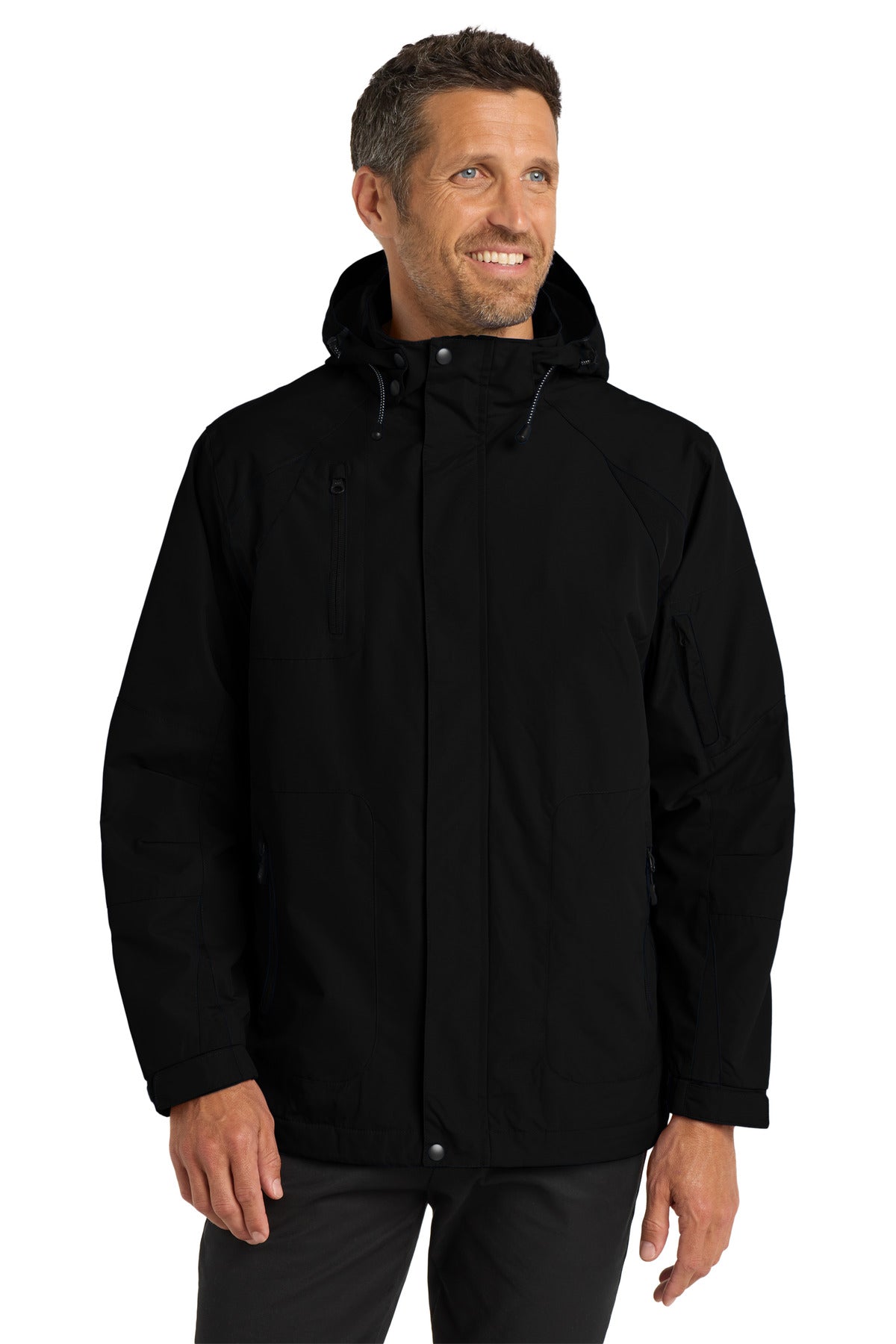 Port Authority All-Season II Jacket. J304 - Black/ Black