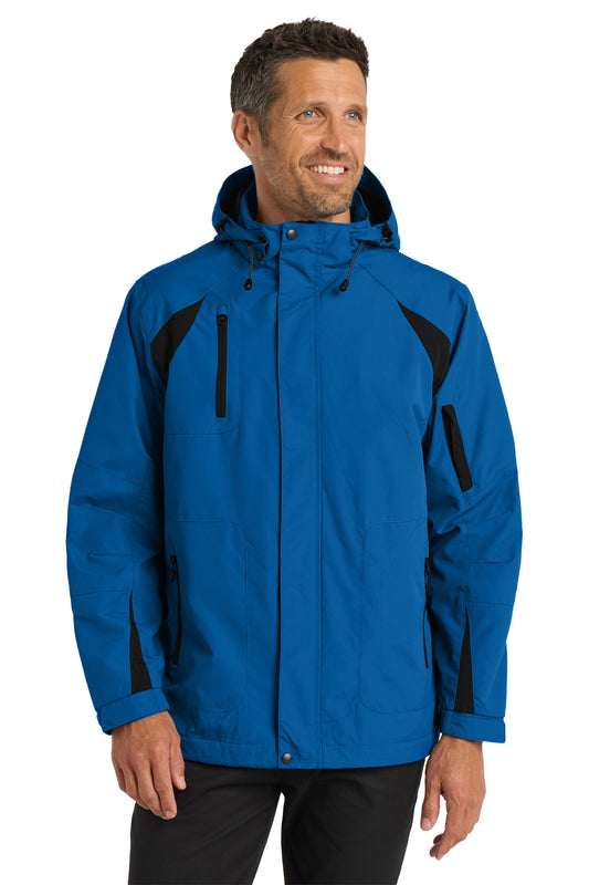 Port Authority All-Season II Jacket. J304 - Snorkel Blue/ Black