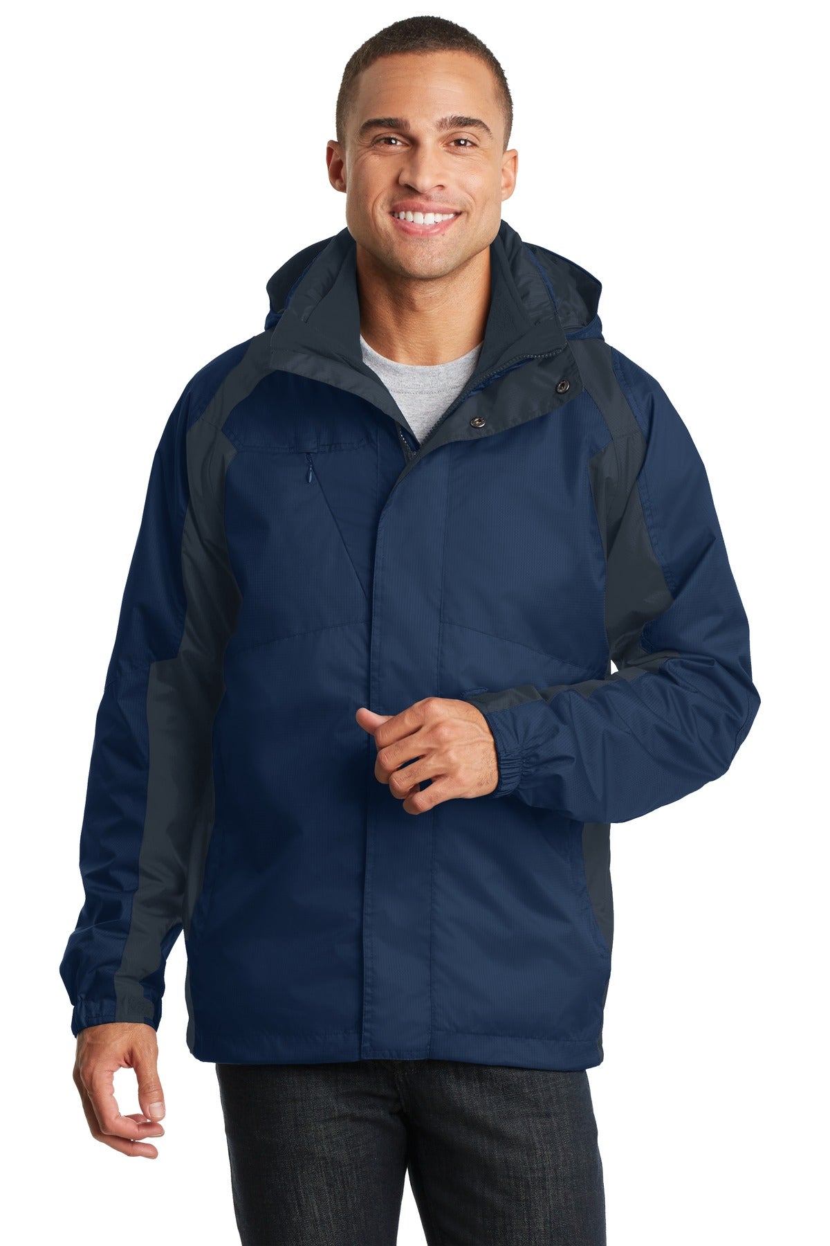 Port Authority Ranger 3-in-1 Jacket. J310 - Insignia Blue/ Navy Eclipse