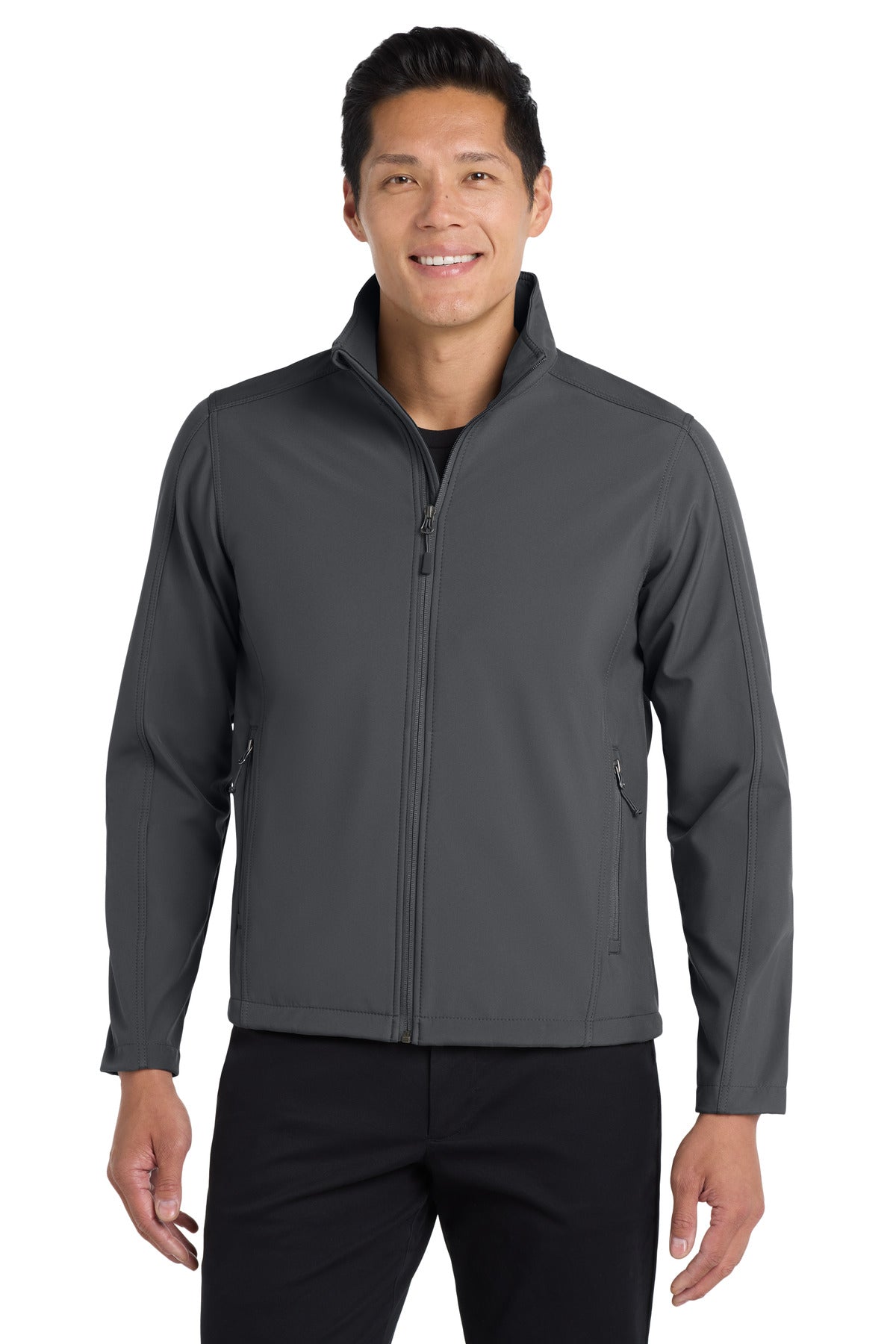 Port Authority Core Soft Shell Jacket. J317 - Battleship Grey