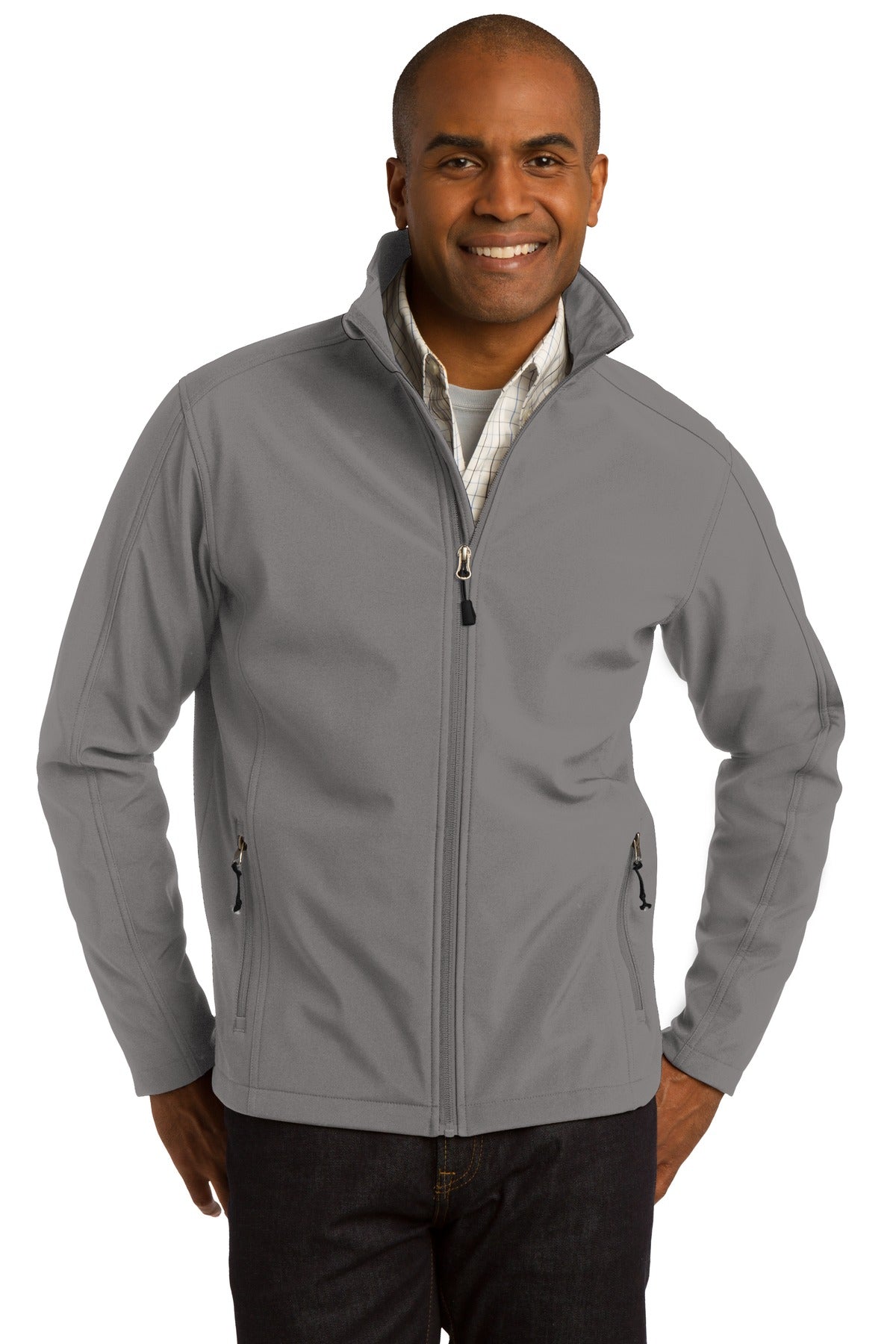 Port Authority Core Soft Shell Jacket. J317 - Deep Smoke
