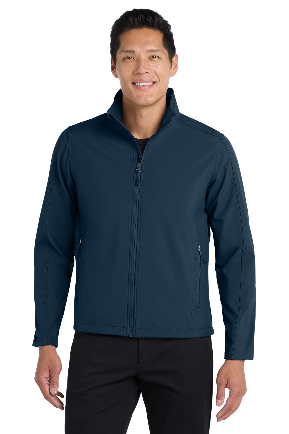 Port Authority Tall Core Soft Shell Jacket. TLJ317 - Dress Blue Navy