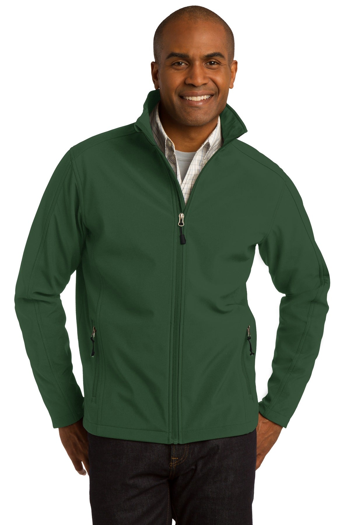 Port Authority Core Soft Shell Jacket. J317 - Forest Green
