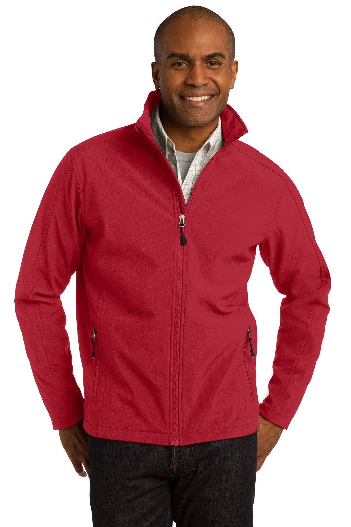 Port Authority Core Soft Shell Jacket. J317 - Rich Red