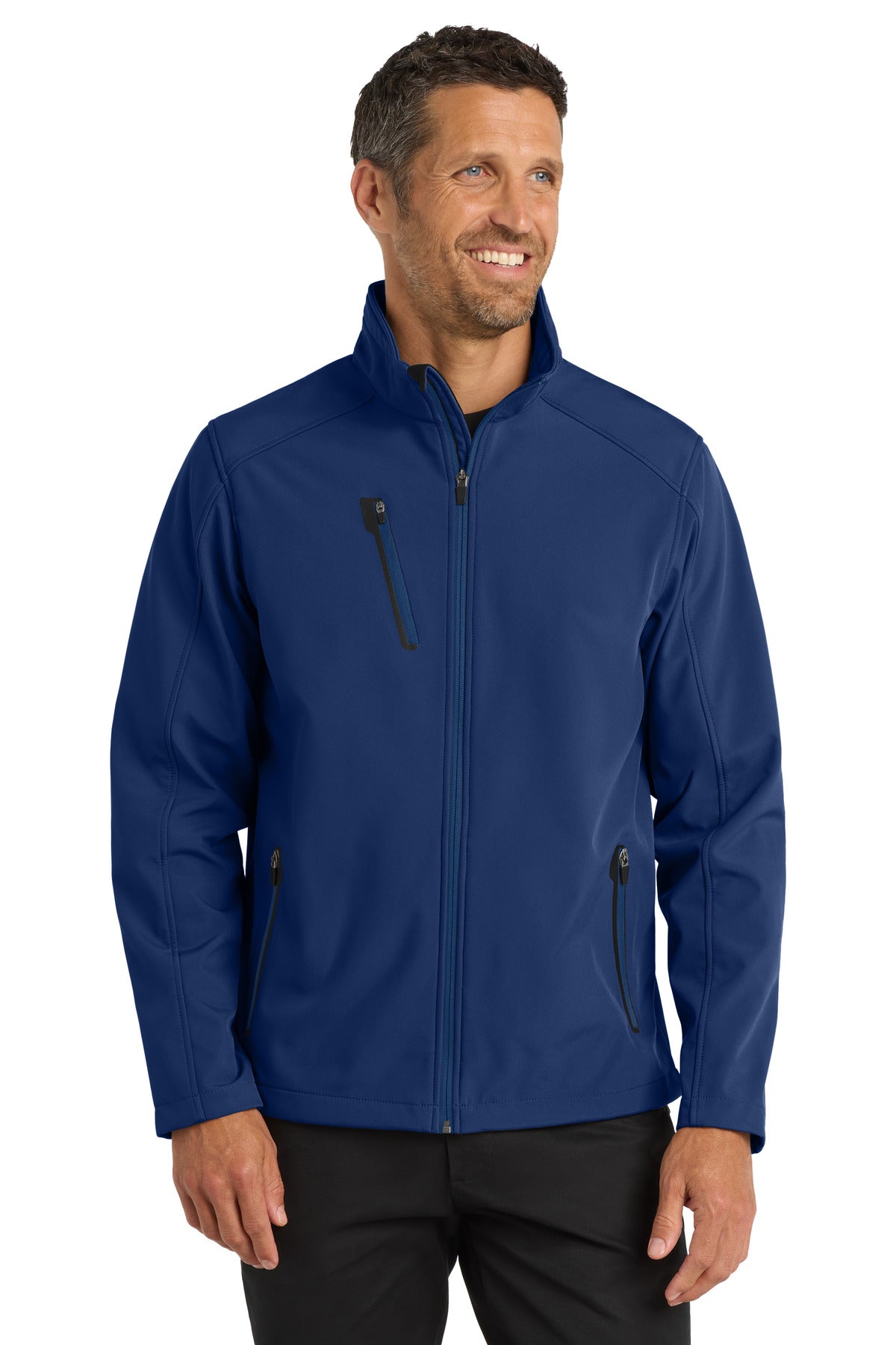 Port Authority Welded Soft Shell Jacket. J324 - Estate Blue