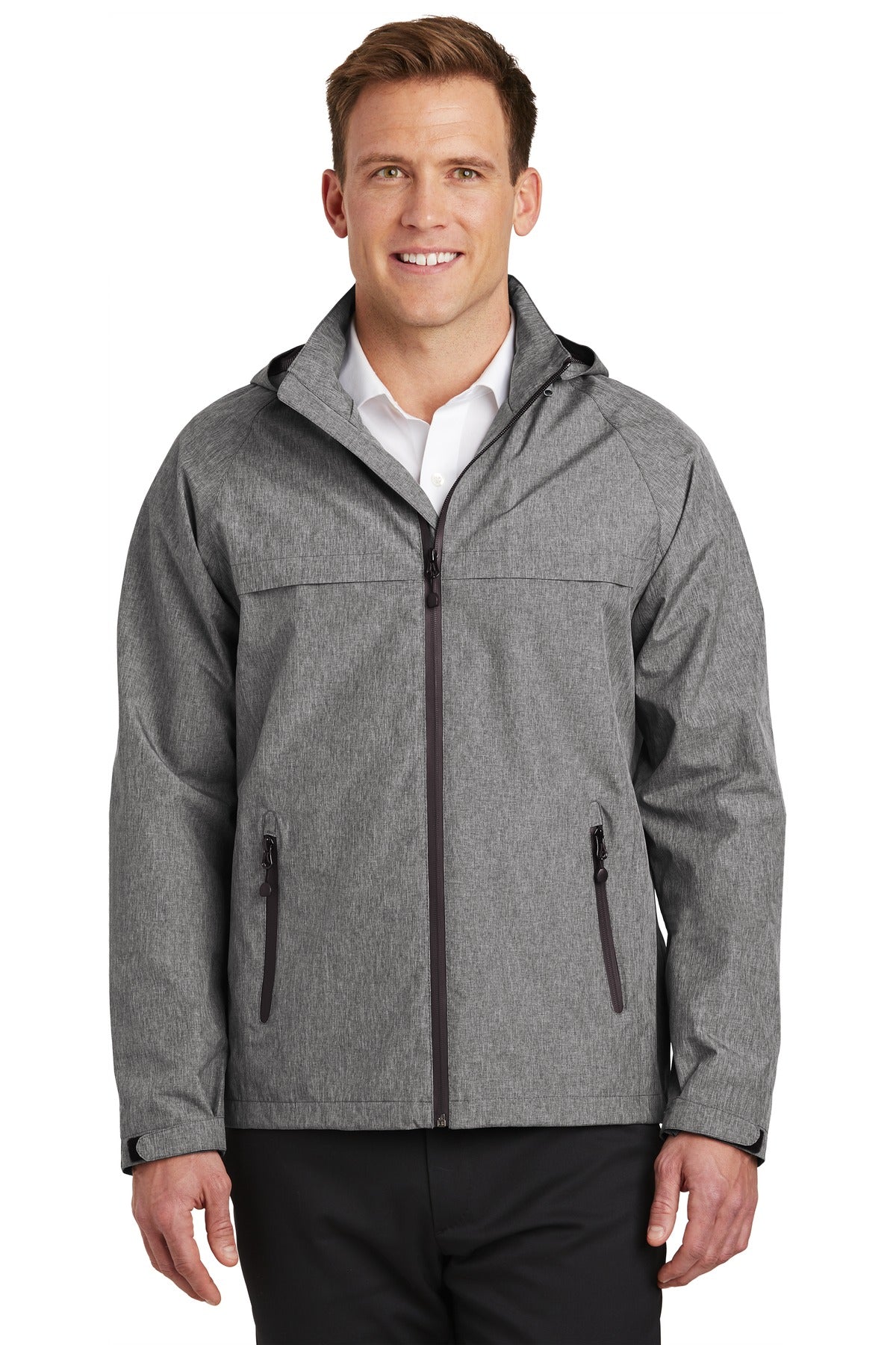 Port Authority Torrent Waterproof Jacket. J333 - Dark Grey Heather