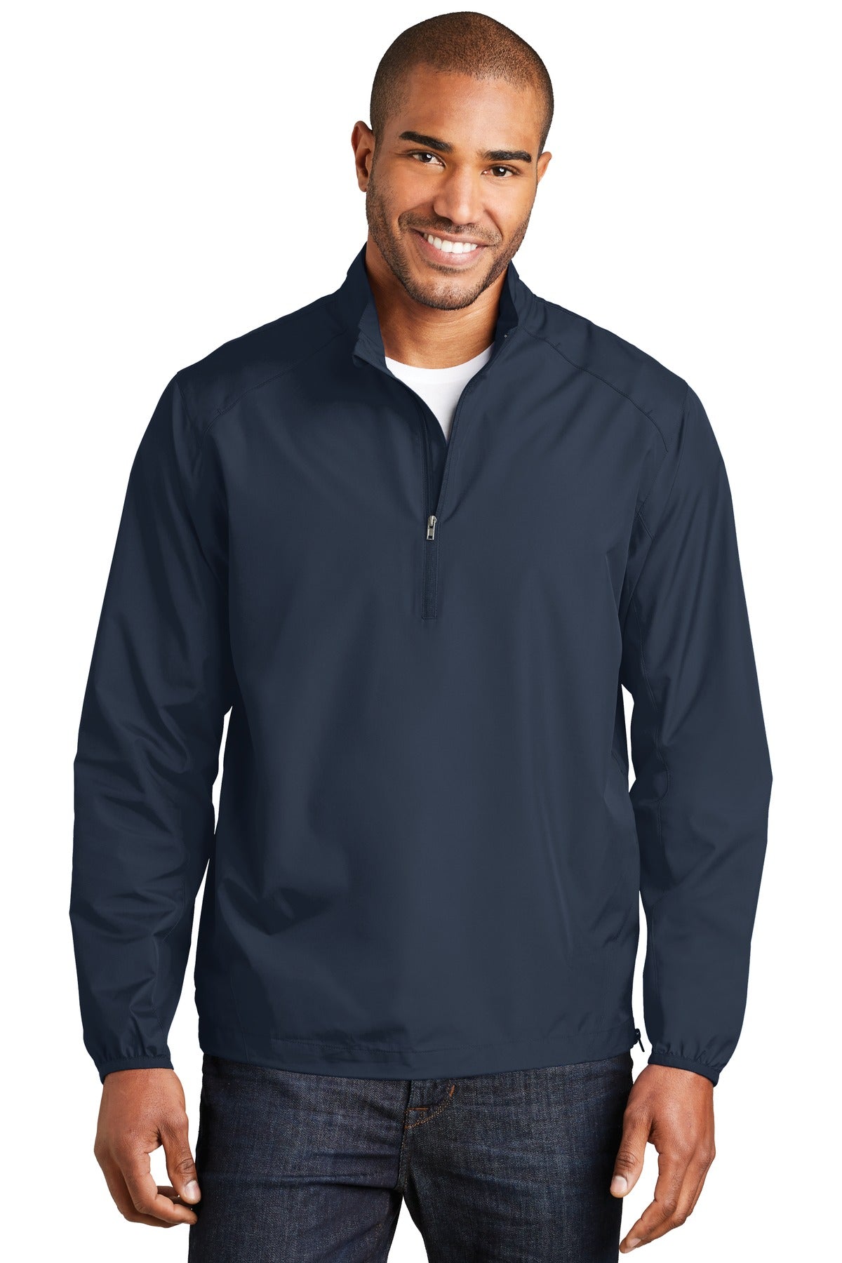 Port Authority Zephyr 1/2-Zip Pullover. J343 - Dress Blue Navy