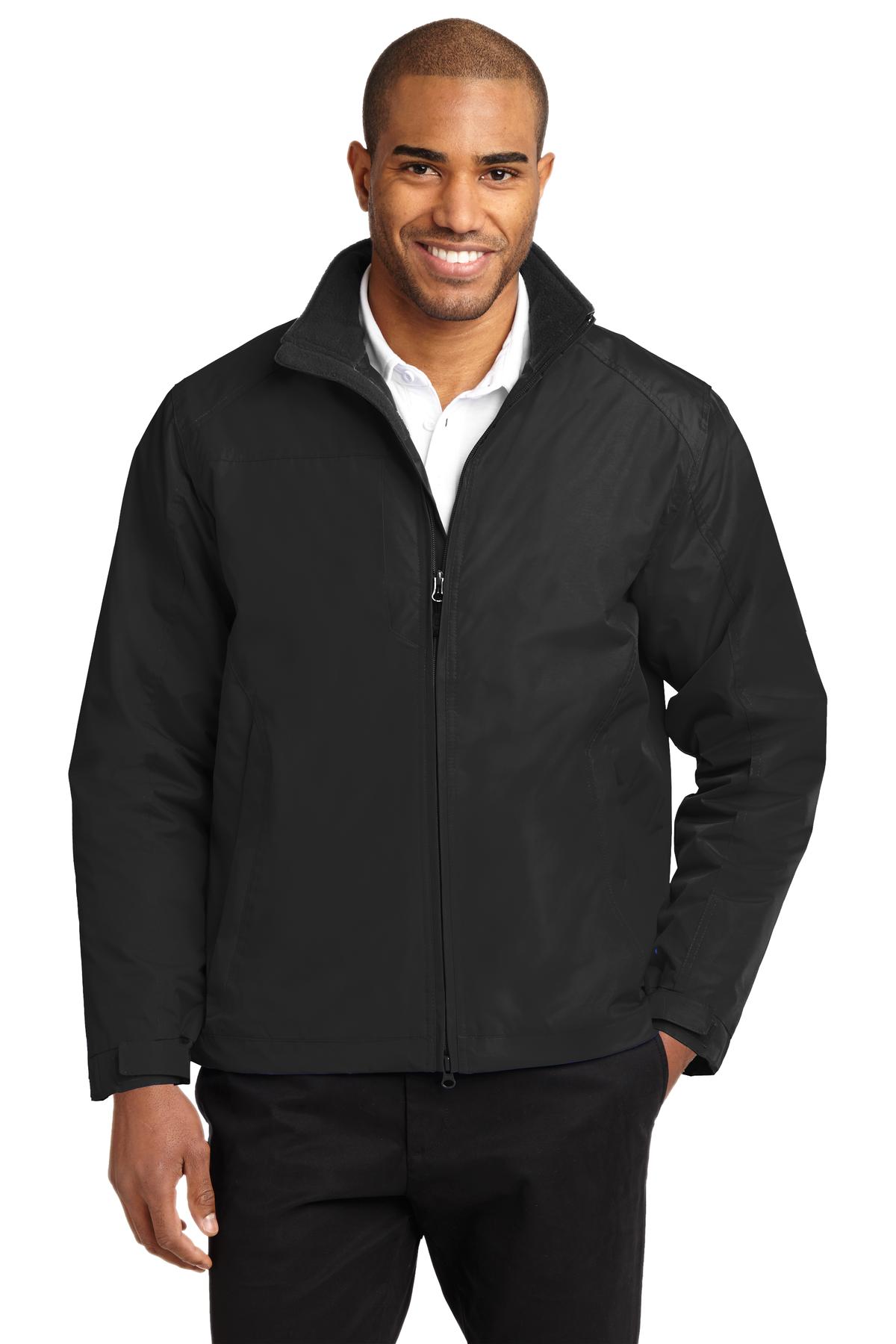 Port Authority Challenger II Jacket. J354 - True Black/ True Black