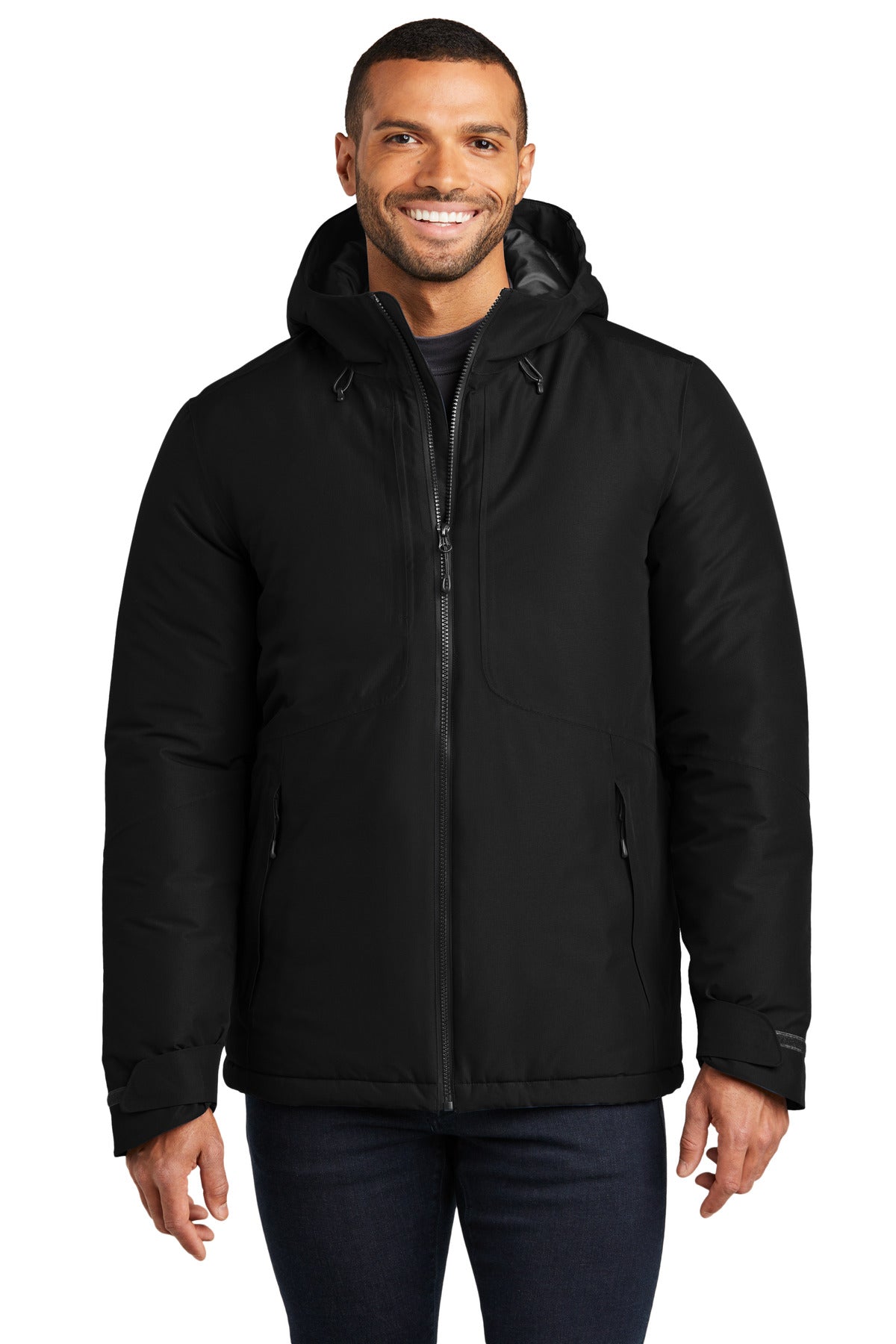 Port Authority Venture Waterproof Insulated Jacket J362 - Deep Black