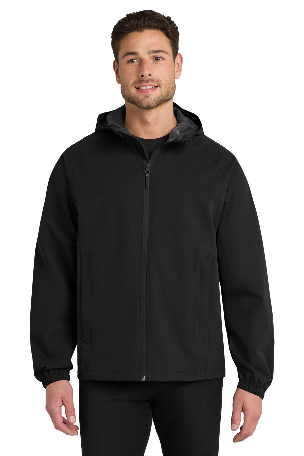 Port Authority  Essential Rain Jacket J407 - Deep Black