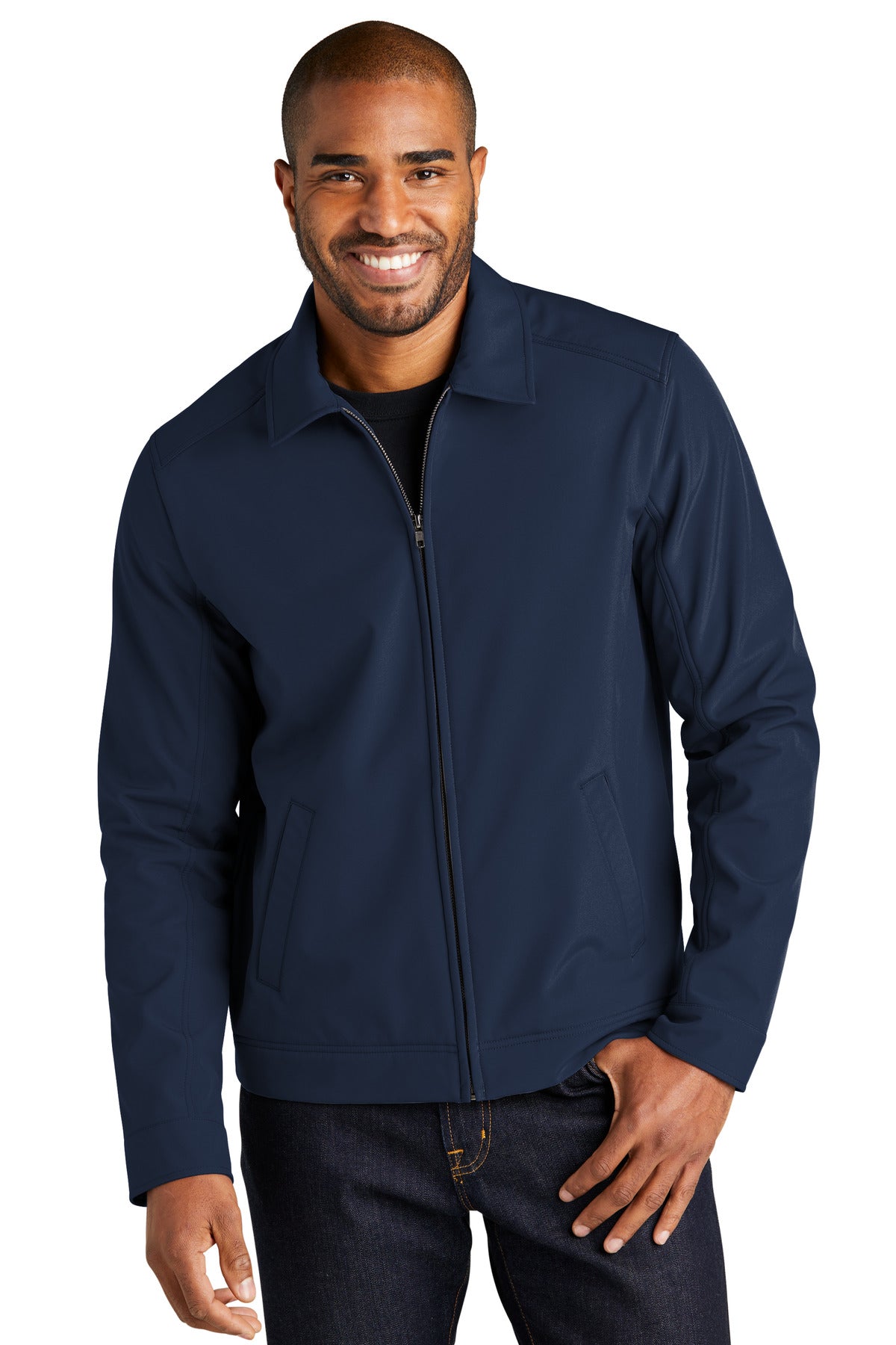 Port Authority Mechanic Soft Shell Jacket J417 - Dress Blue Navy